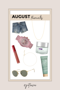 August Favs