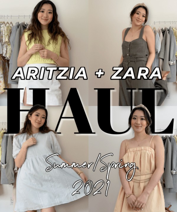getawei Aritzia Zara Haul Thumbnail