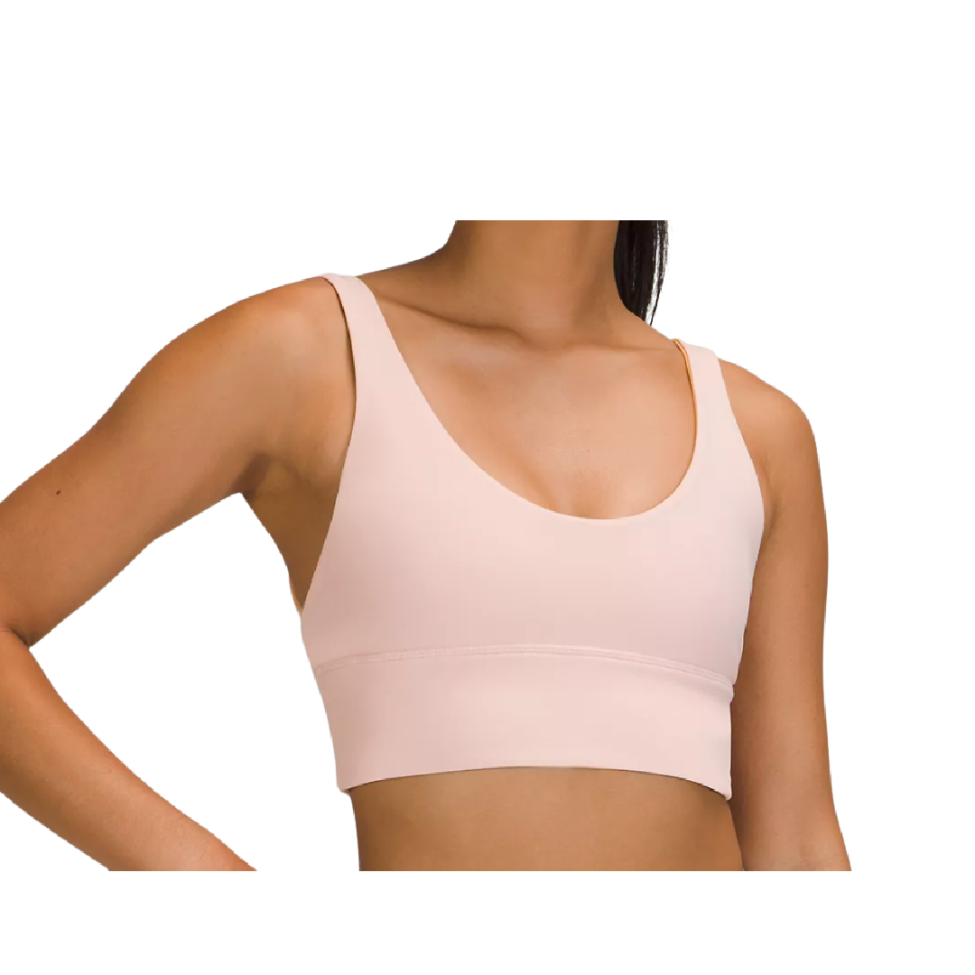 Lululemon Wild Light Support, A/b Cup In Pink Mist